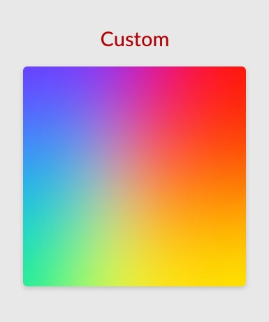 Custom Color Options