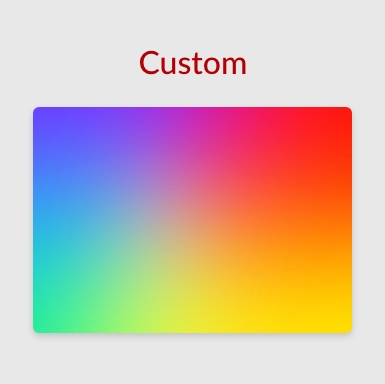 Custom Color Options