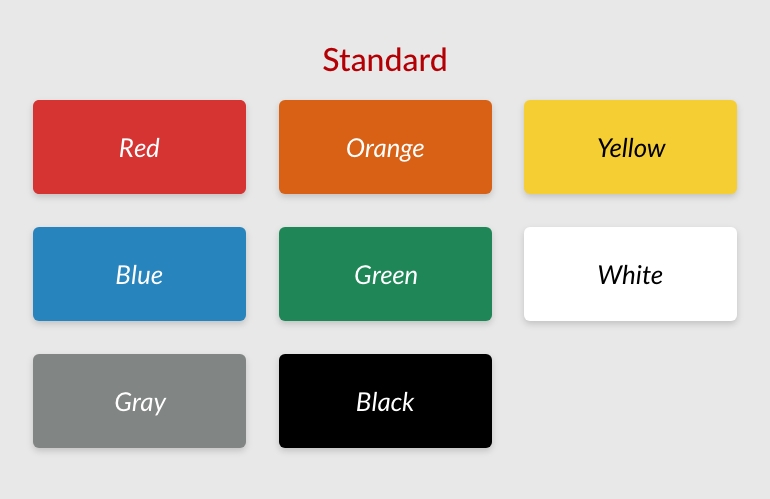 Standard Color Options