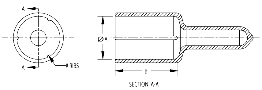 Vented EZ Tab Caps Diagram