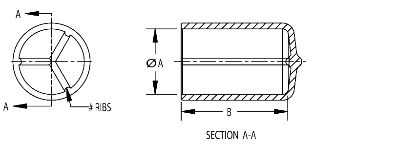 Vented Short Caps Diagram