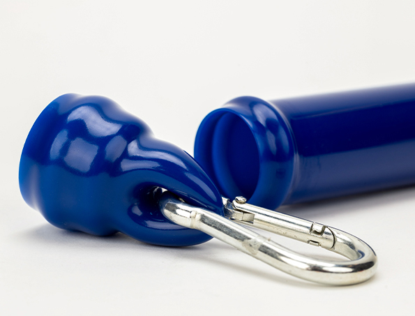 Blue Keychain Tube