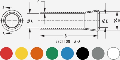 Flared Hose Guards Bend Restrictor Diagram