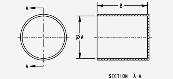 Threaded End Caps Diagram